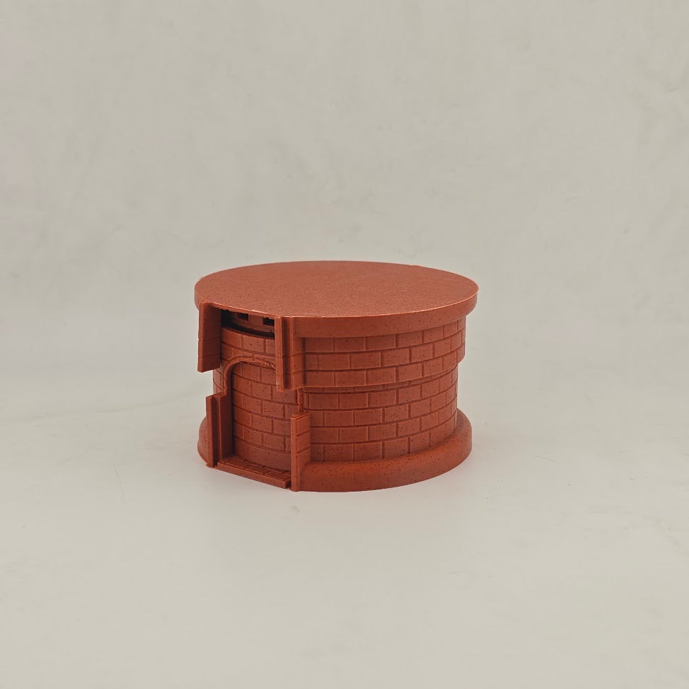 Collapsible Dice Tower with storage