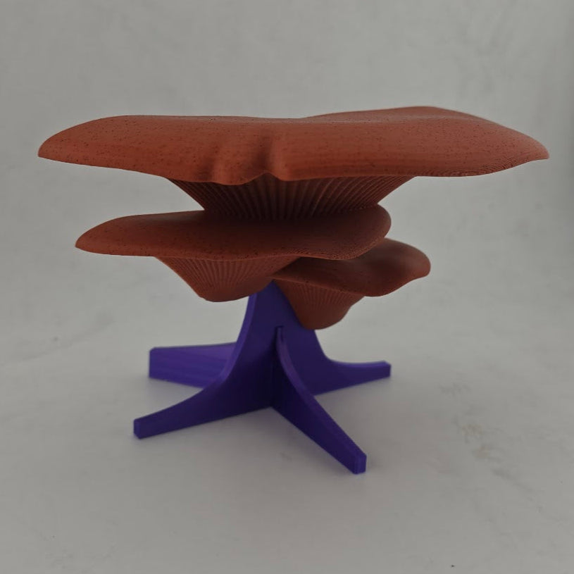 mushroom wall shelf