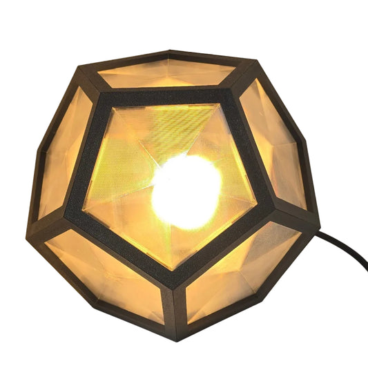 Dodecahedron Lamp
