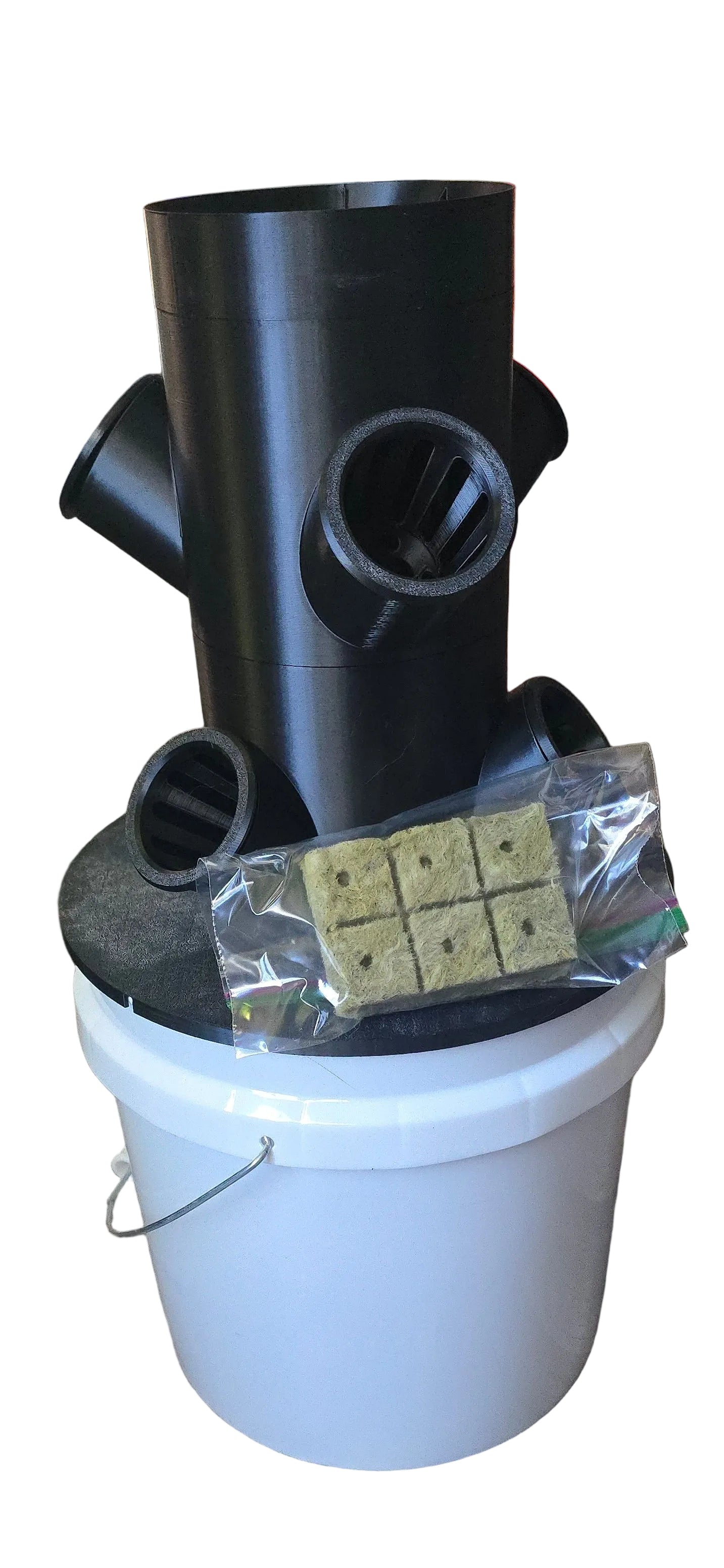 Tabletop hydroponic tower